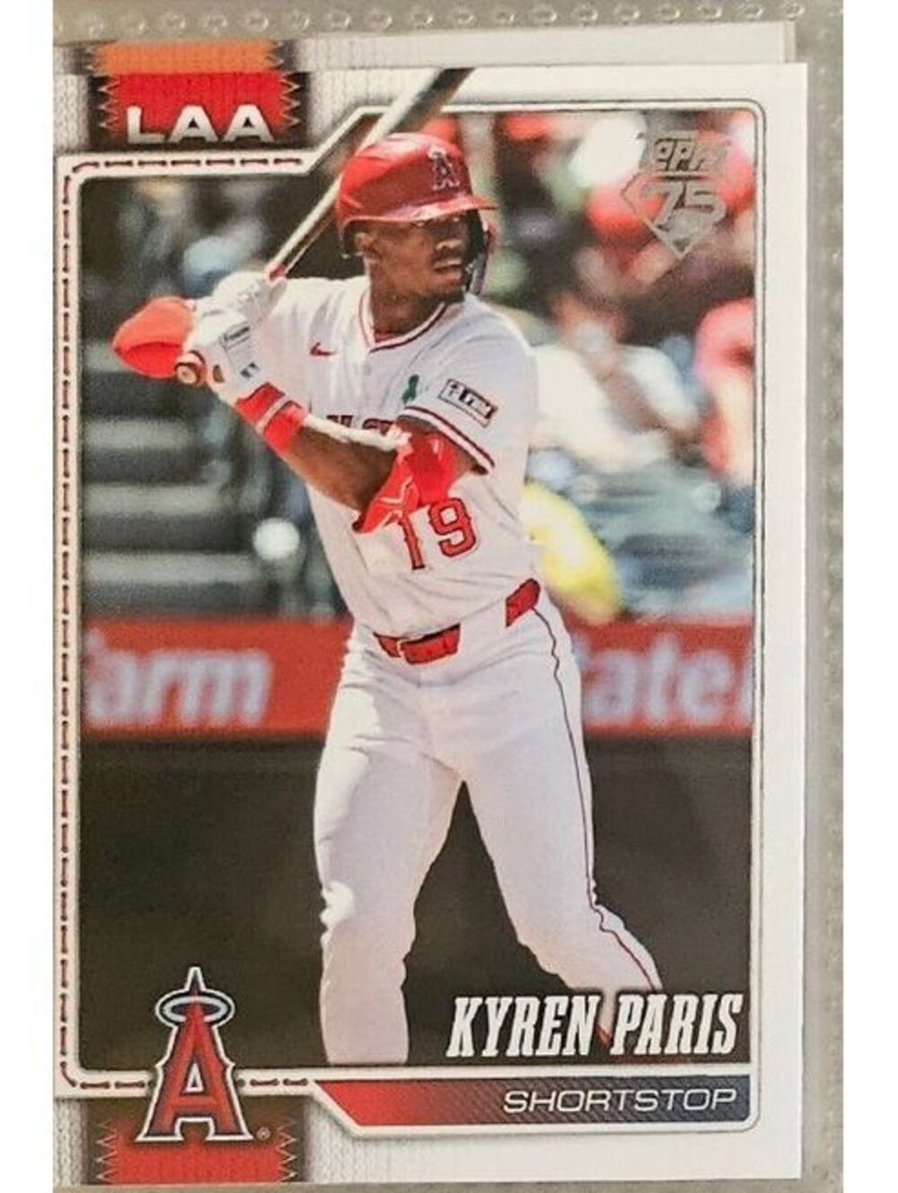 2026 Topps Baseball Kyren Paris #378
